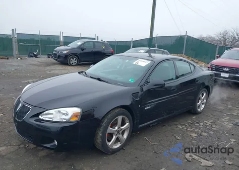 2006 Pontiac Grand Prix Gxp from USA, damaged, VIN 2G2WC58C661278173